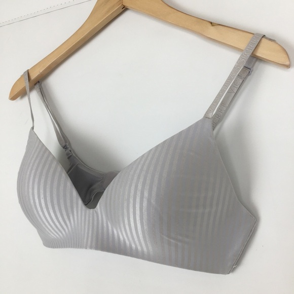 Victoria’s Secret Lightly Lined Wireless T-Shirt Bra Women’s 34C Silver Strip - Picture 5 of 12